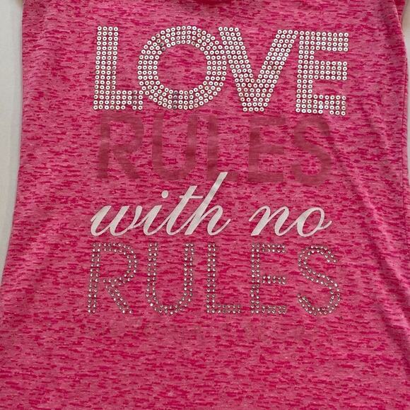 PINK Victoria's Secret 2011 Supermodel Essentials T-Shirt, Sequin, Bling, S - Picture 5 of 12